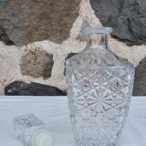 Glass whisky decanter