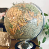 Illuminated terrestrial globe Columbus, Sweden, 1950s