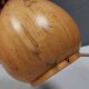 Danish lamp turned in pine wood with the most beautiful markings