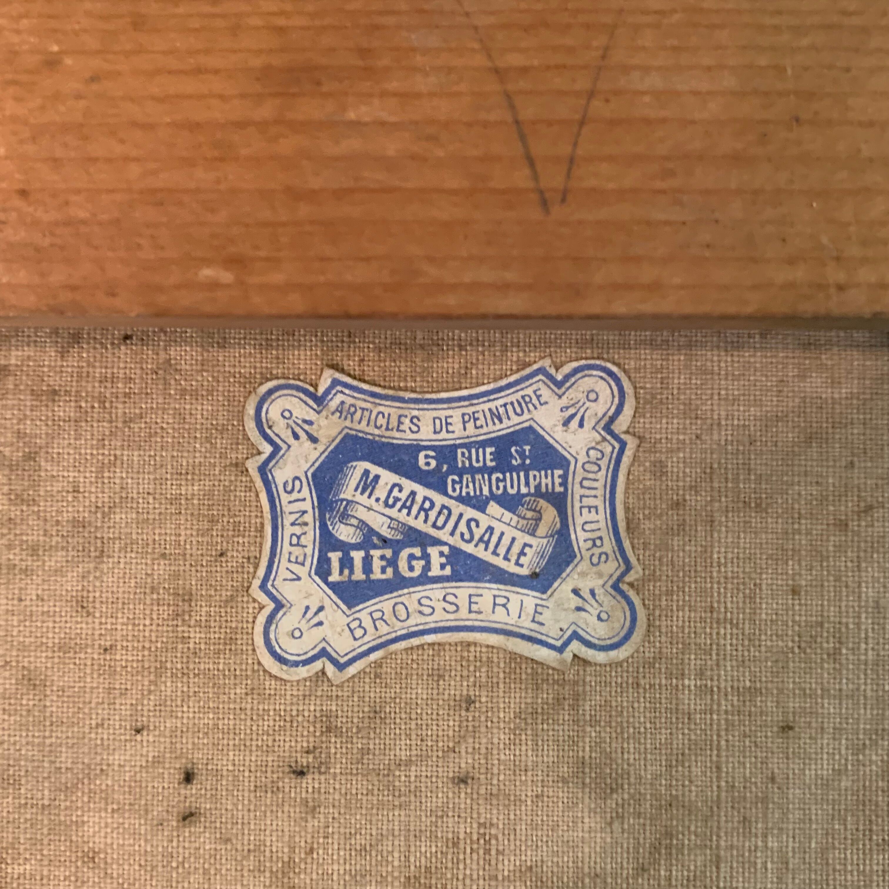 Painting bouquet of honeysuckle