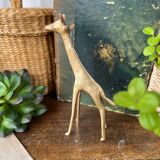 Brass giraffe