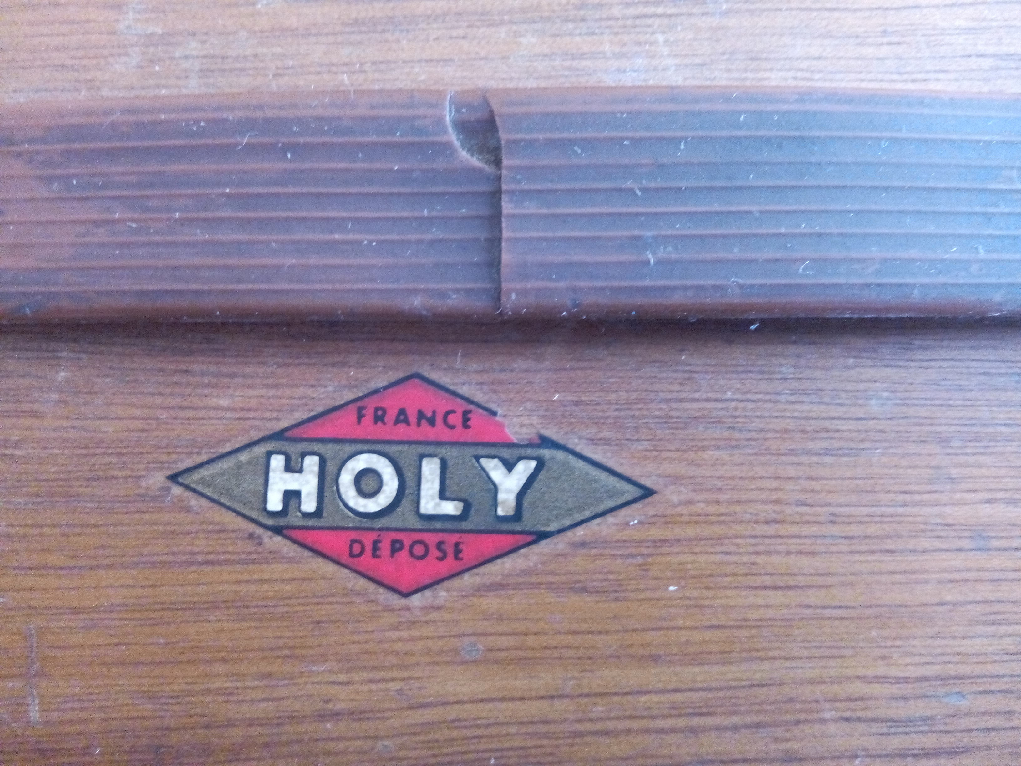 Small watchmaker's furniture with curtain. 50s