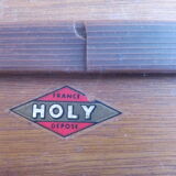 Small watchmaker's furniture with curtain. 50s