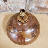 Pied de lampe boule en grès