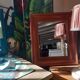 Wood mirror
