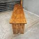 Antique wooden side table bench rural TV cabinet 40 x 200 cm
