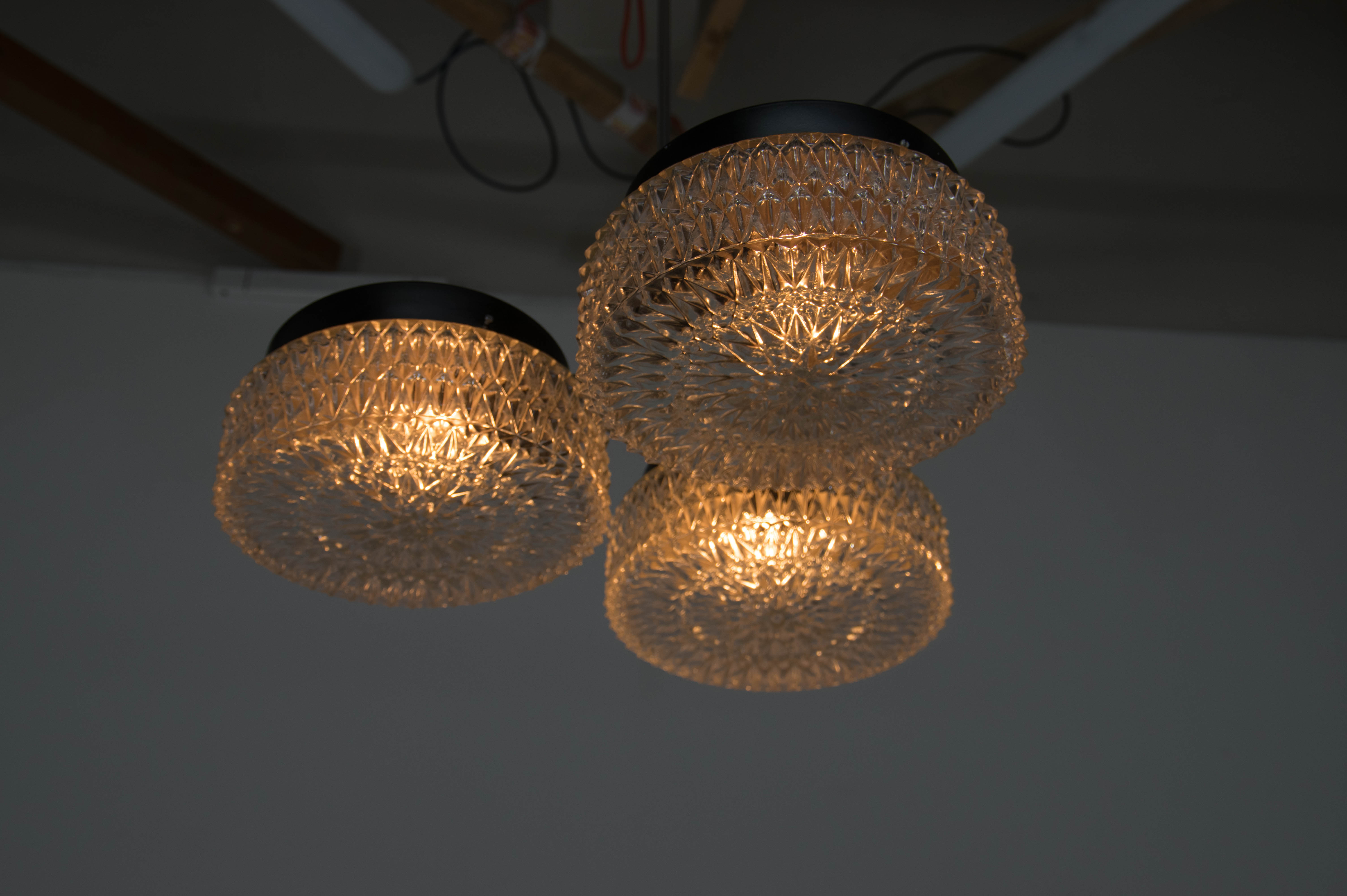 Chandelier by Napako, Czechoslovakia, 1960s