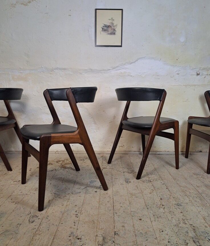 Chaise en teck C21, FIRE CHAIR conçue par KAI KRISTIANSEN