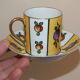 Cup art deco porcelain from Limoges Baranger