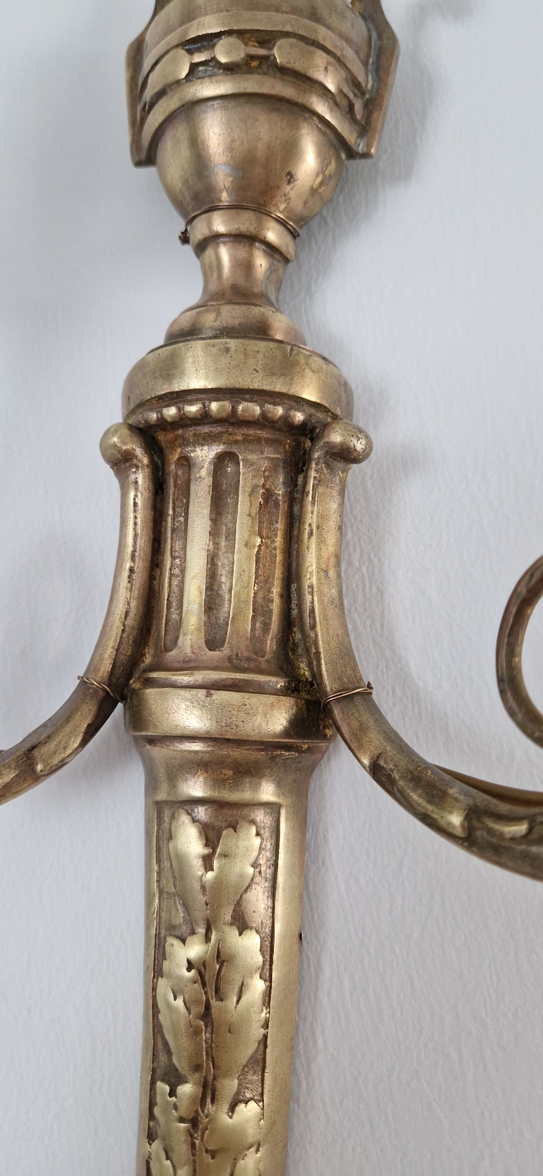 Applique bronze style Louis XVI