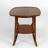 Pedestal table "Olga" by Louis Majorelle in mahogany, France, circa 1900