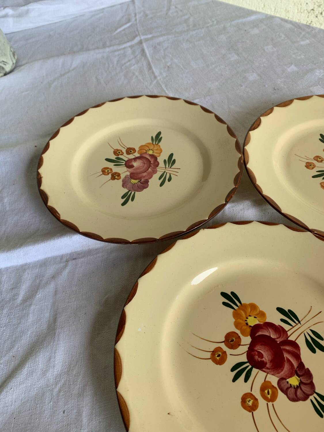 Set de 5 assiettes Longchamp – Modèle Agen