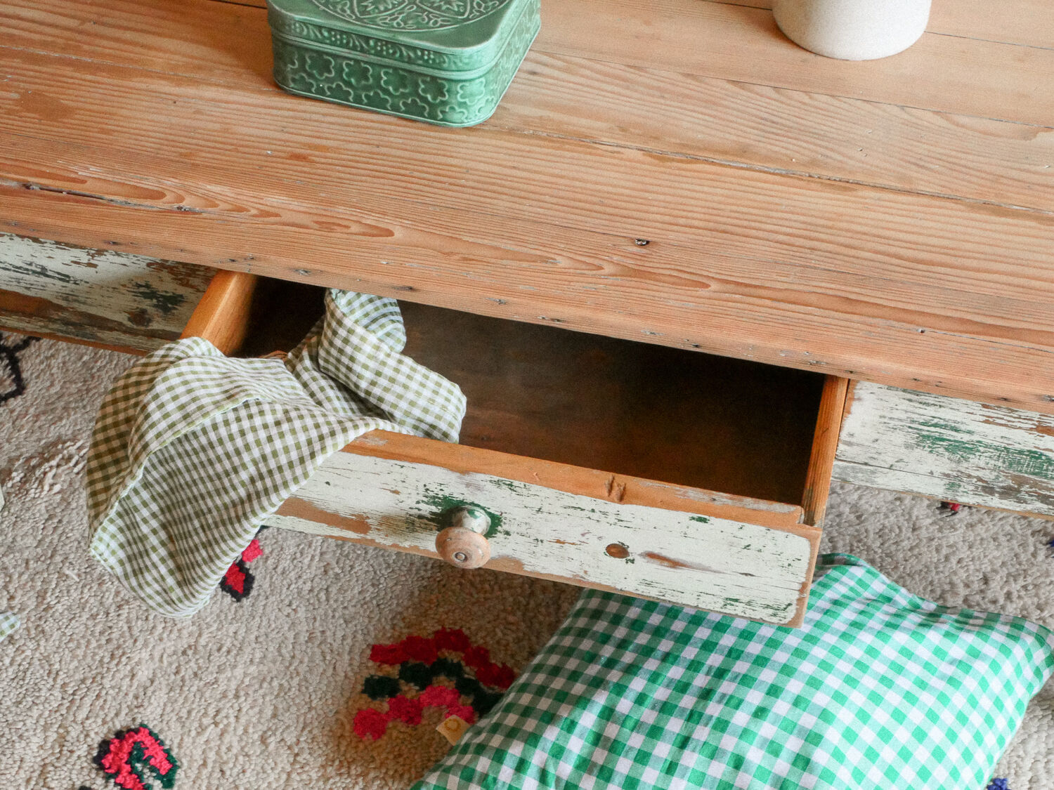 Farmhouse coffee table