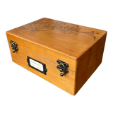 Gilded wooden box