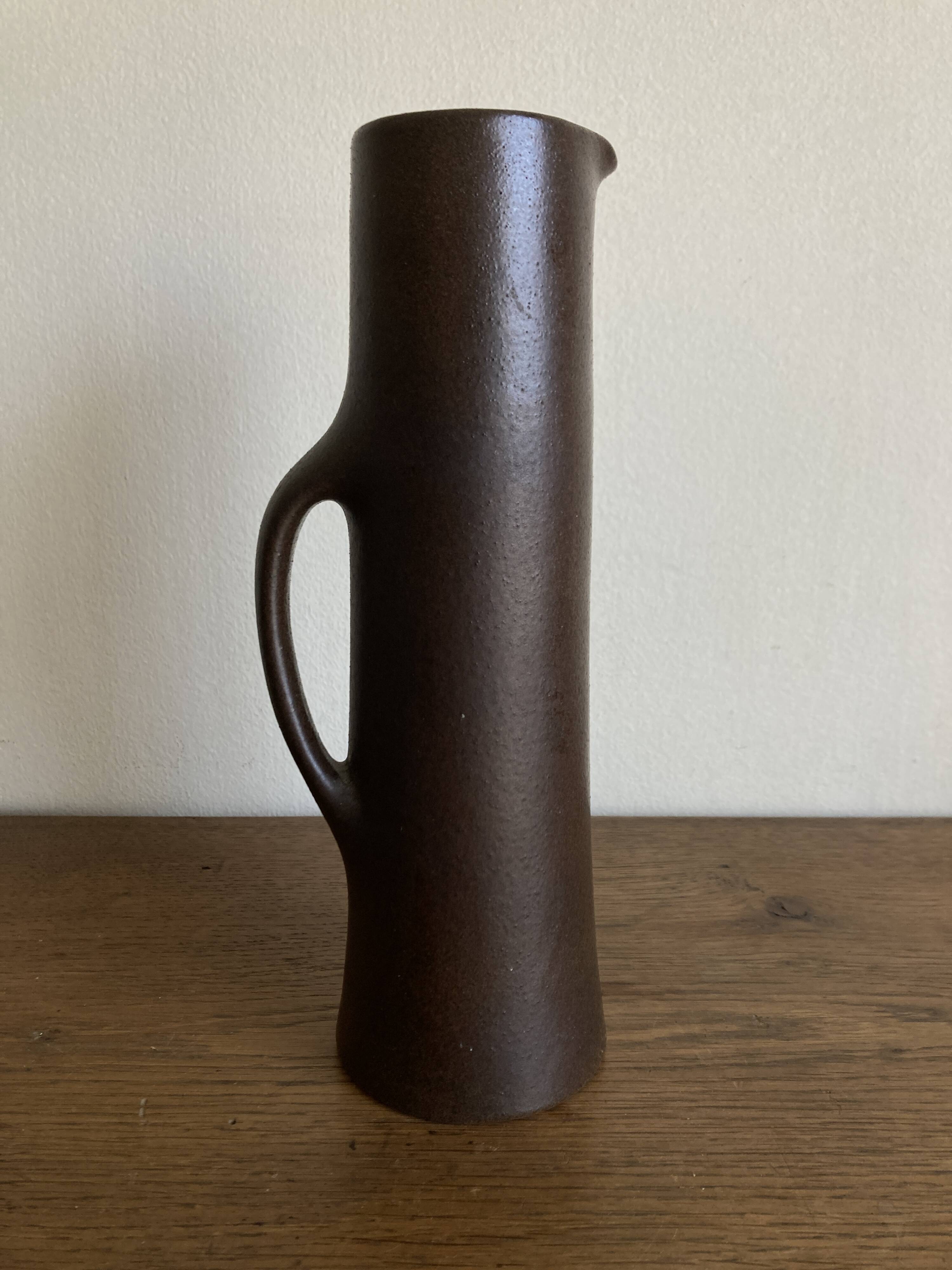 Céramique mid century en terre vernissée 1970