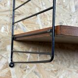 60's 70's oak string shelf module by Kajsa & Nils "Nisse" Strinning Sweden