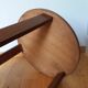 Art Deco tripod console pedestal table