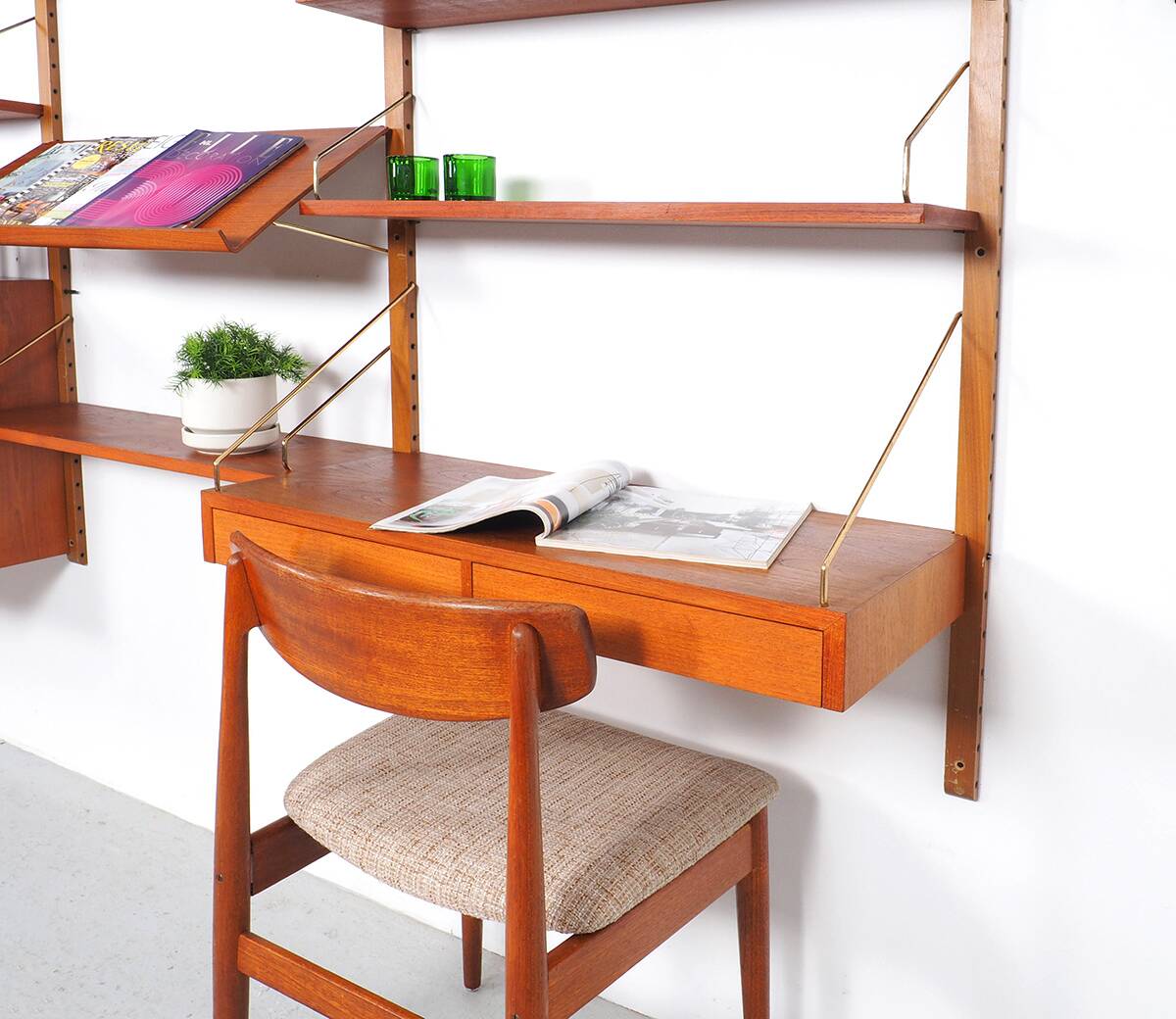 Royal System Wall Unit by Poul Cadovius for Cado, 1960s