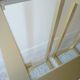 Pair of vintage 70s gold console tables by Pierre Vandel