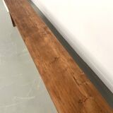 1950s pine farmhouse bench