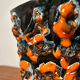 Vallauris ceramic lava vase from the 60s