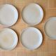Lot de 5 assiettes plates en grès