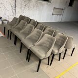 Coffe Shell Armchair