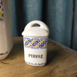 2 coffee pepper spice jars