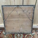 Miroir carré époque restauration