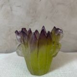 Vase pate de verre Daum