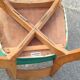 Pair of chairs monobloc l - m in solid beech circa 1960