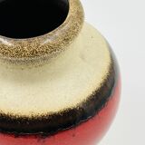 Scheurich vase 291 with red cabochons