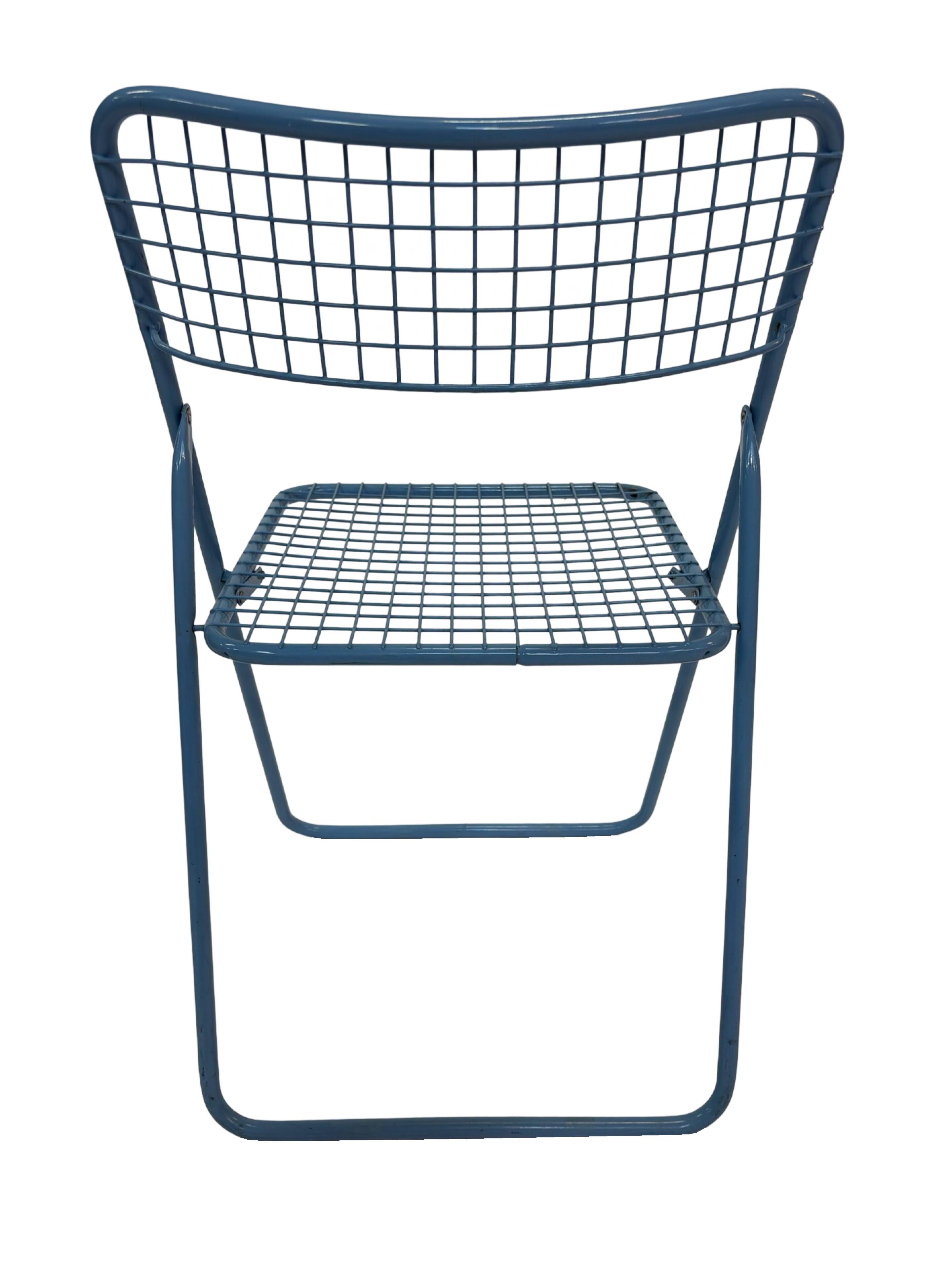 Vintage Folding chair "Ted Net" by Niels Gammelgaard for Ikea 1976