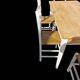 Table ancienne de ferme + 4 chaises