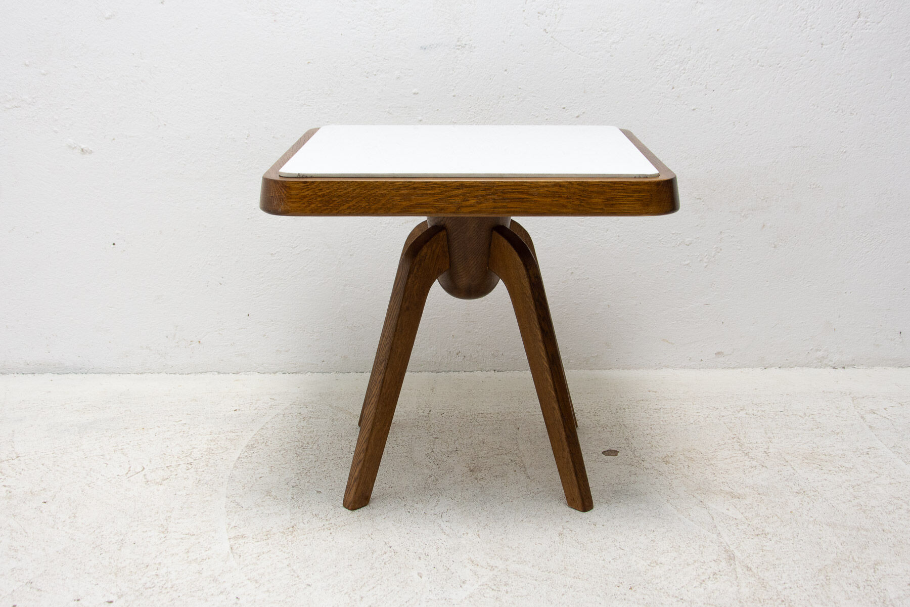 Mid century small side table or stool by Krásna Jizba, 1960´s