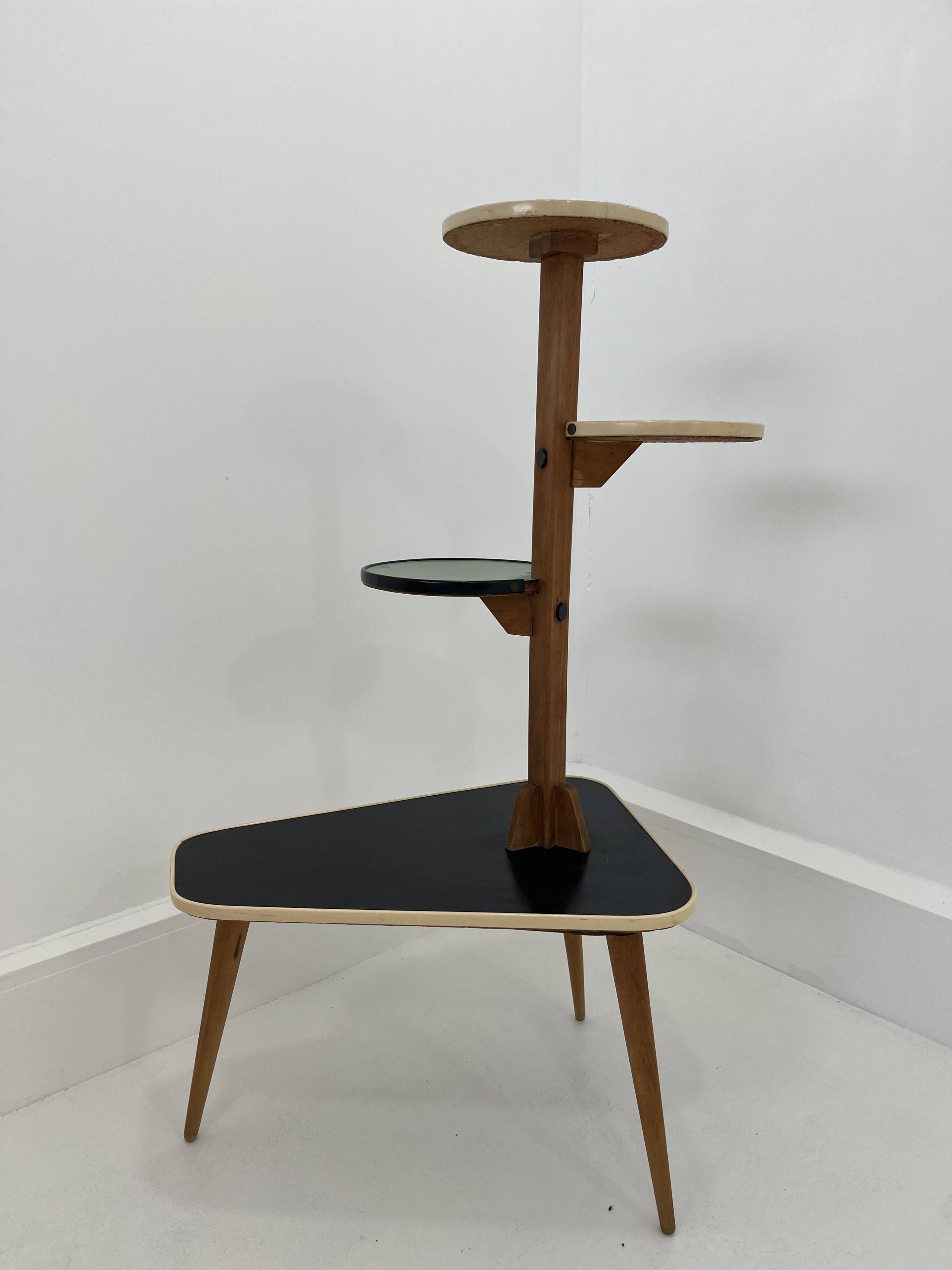 Vintage plant stand, 1960s