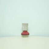 Vintage grey & red west germany vase carstens