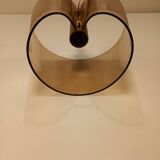 vintage smoked plexiglass wall light