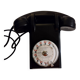 Old Vintage Wall Telephone U43 black with ptt dial