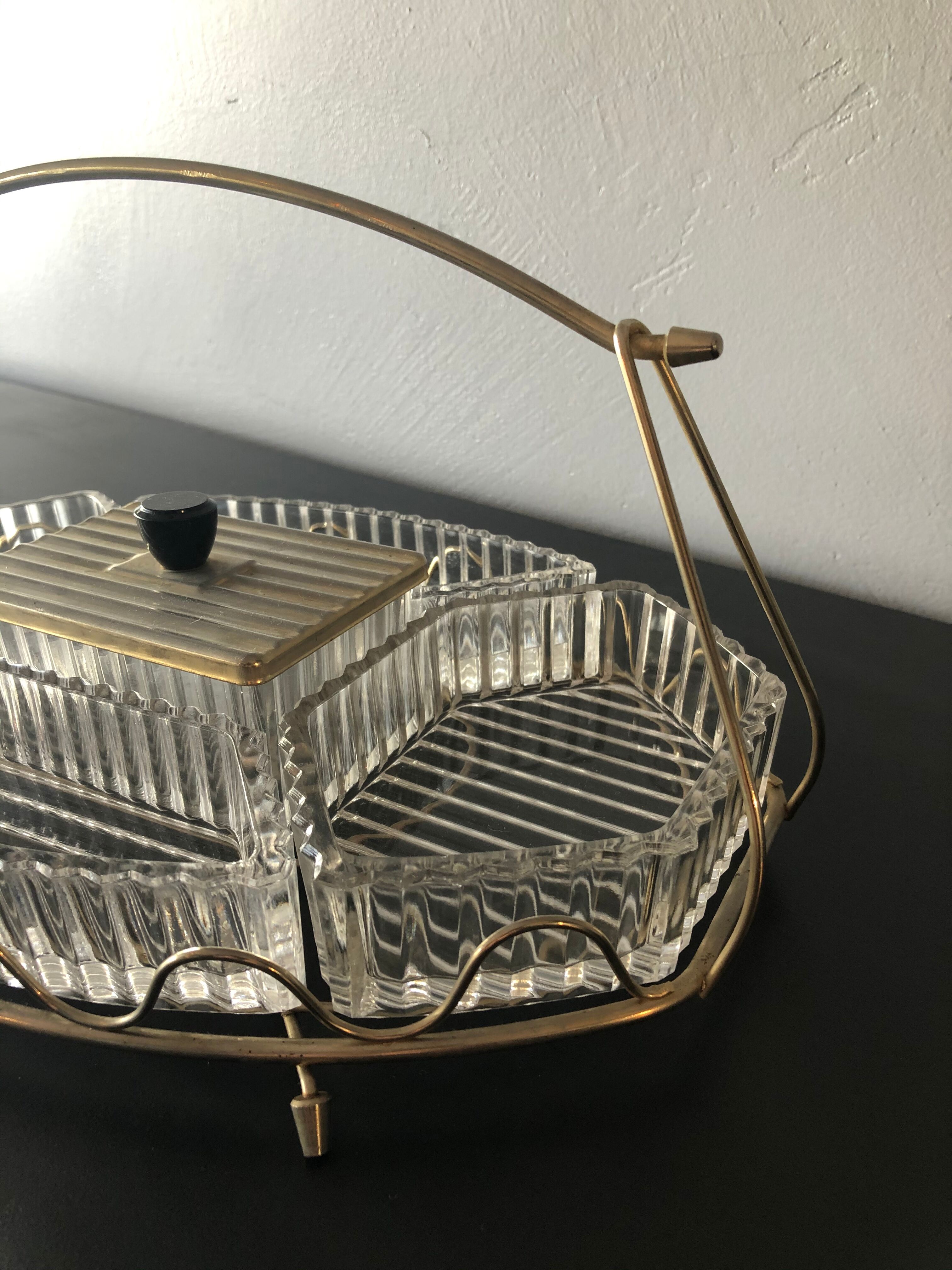 Vintage aperitif tray