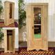 1950s English maple wardrobe
