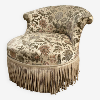 19th century floral Napoleon armchair