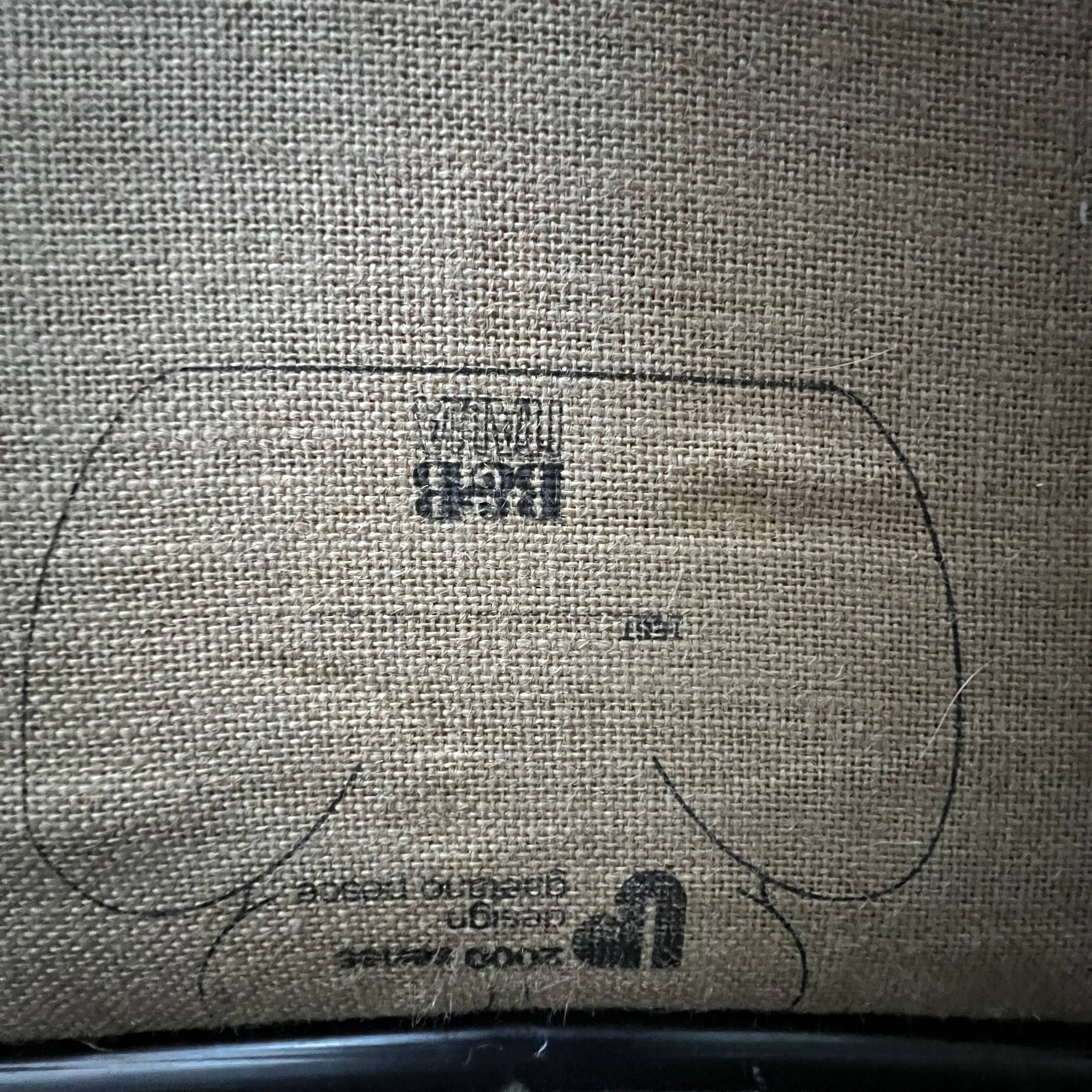 Armchair and footrest Up 5/6 La Mamma by Gaetano Pesce for B&B Italia 2000s edition