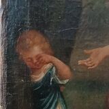 Old painting - oil on canvas - Italian school, 18th century