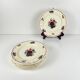 Lot de 6 assiettes à dessert "Agreste" Sarreguemines, XXe s.