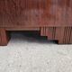 Art Deco buffet by Saddier & Fils in solid rosewood and veneer.