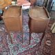 Pair of Louis XV style niche bedside tables