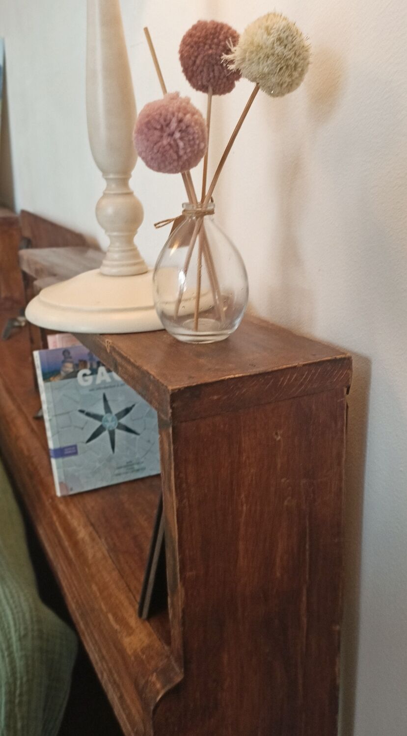 Antique headboard