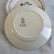 Set of 2 Bagatelle Luneville dinner plates