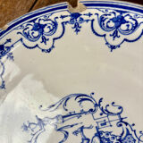 5 large serving plates, French production